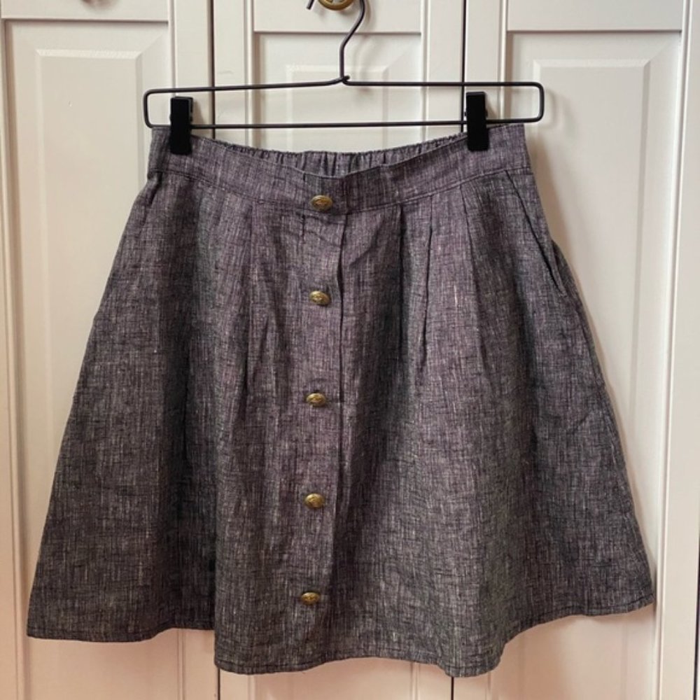 Tuesday Bassen Scout Skirt in Dark Grey XS